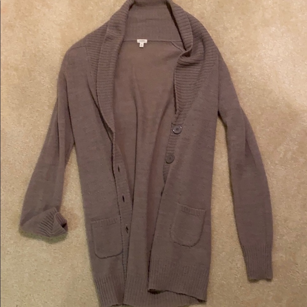 J Crew cardigan.  Size small.